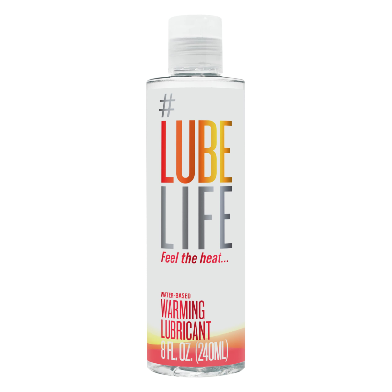 LUBELIFE LUBRIFIANT CHAUFFANT À BASE D'EAU LUBRIFIANT POUR HOMMES, FEMMES ET COUPLES - 240 ML