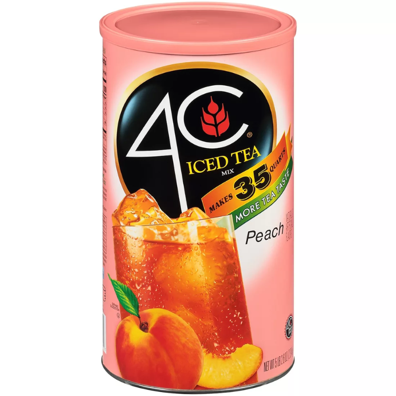 4C - PEACH ICED TEA MIX - 2.34 KG