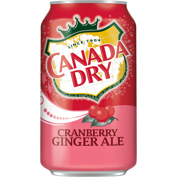 CANADA DRY - CRANBERRY GINGER ALE - 355 ML