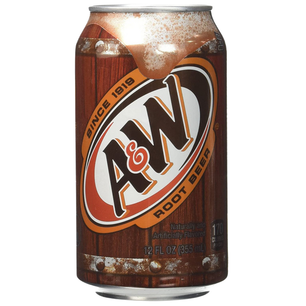 A&W ROOT BEER  SODA  355mL