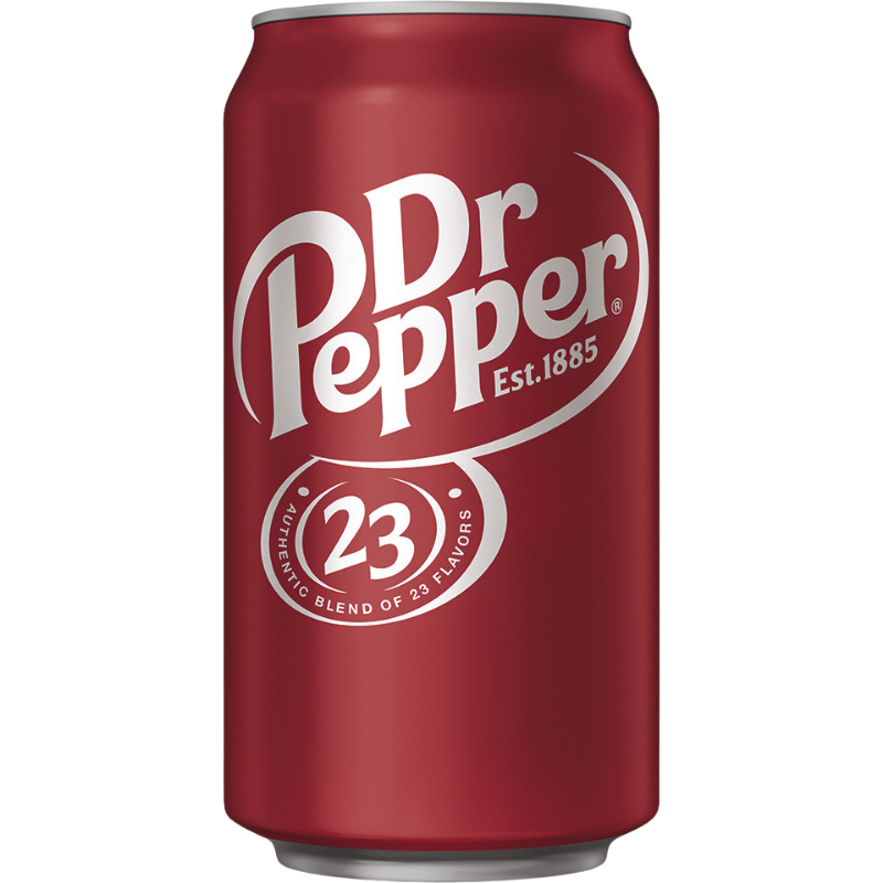 DR PEPPER SODA CAN 12 FLOZ