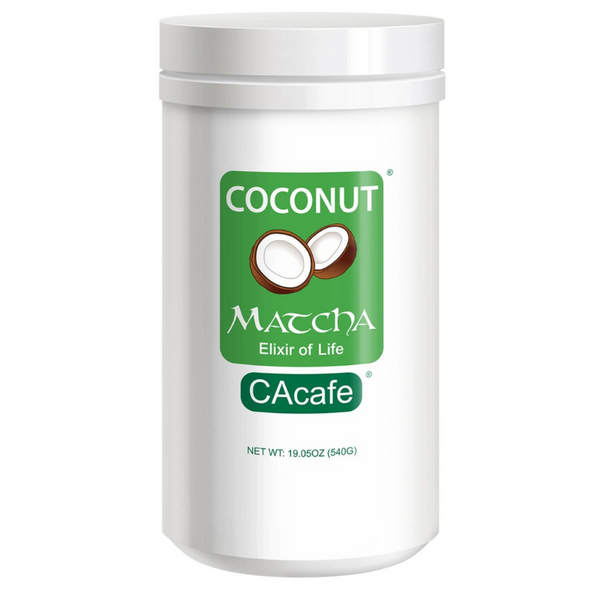 CACAFE MATCHA À LA NOIX DE COCO 19.05OZ