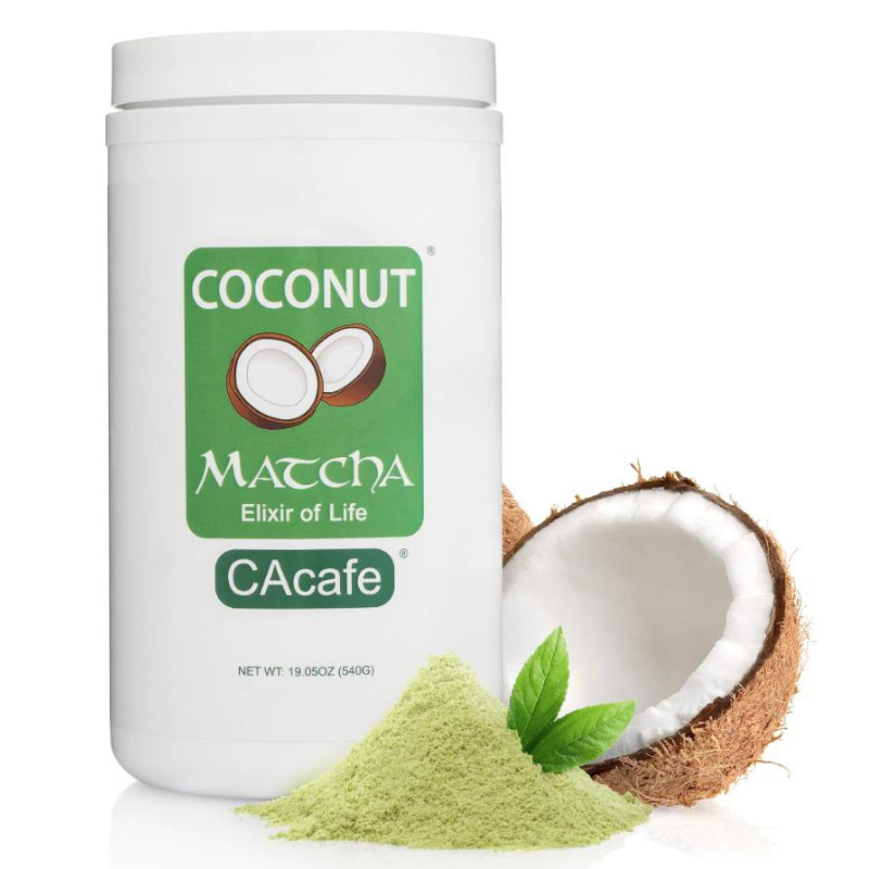 CACAFE MATCHA À LA NOIX DE COCO 19.05OZ