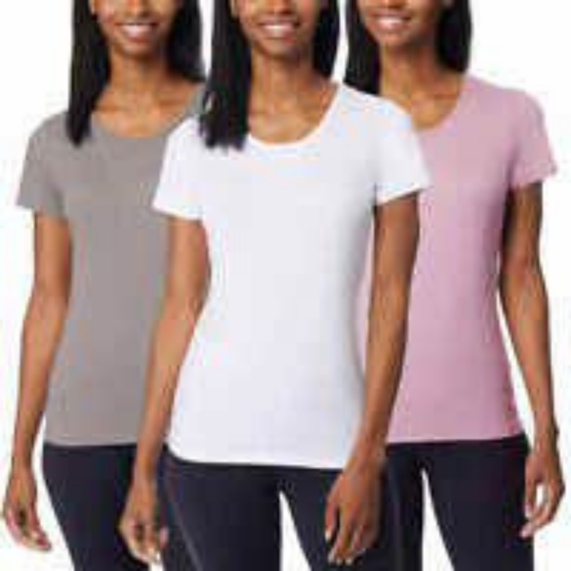 Pack de 3 T shirts Soft Touch 32 Degrees pour femmes