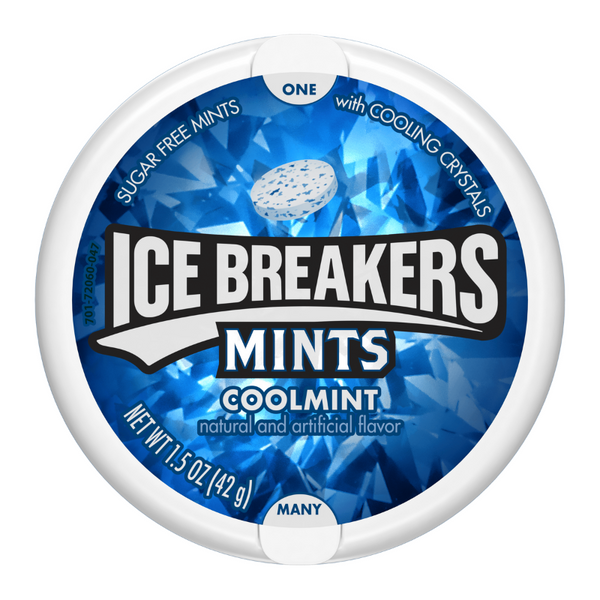 ICE BREAKERS SUGAR FREE MINTS 1.5OZ