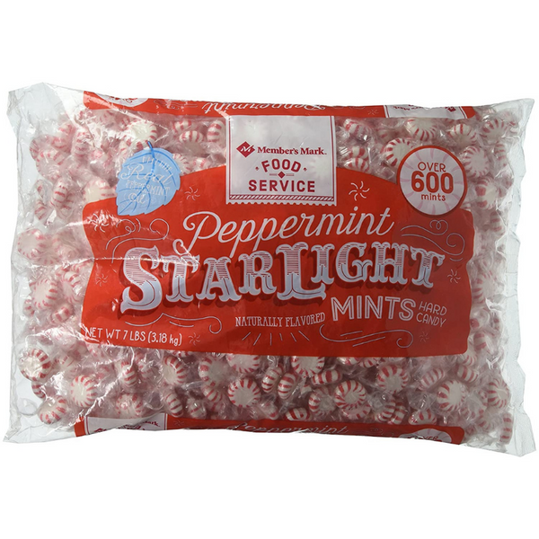 MEMBER'S MARK STARLIGHT MINTS (OVER 600CT) 112OZ