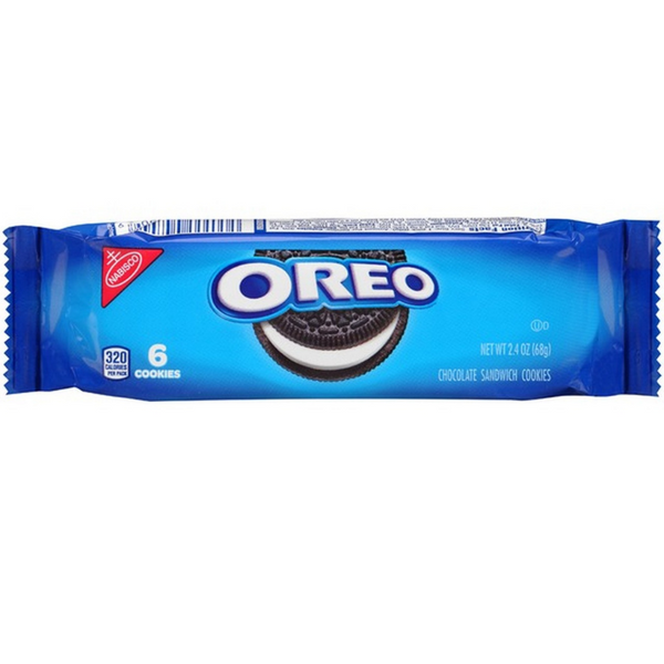 NABISCO OREO CHOCOLATE SANDWICH COOKIES   2.4OZ