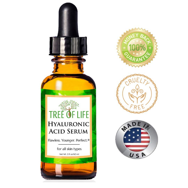 TREE OF LIFE Sérum à l'acide hyaluronique - Pour une hydratation ultime – 30 ml