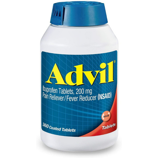 ADVIL PAIN RELIEVER / FEVER REDUCER COATED TABLETS, 200MG IBUPROFEN 360 CT