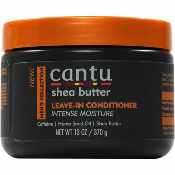 Cantu Homme Après-shampooing sans rinçage au beurre de karité - 370 g