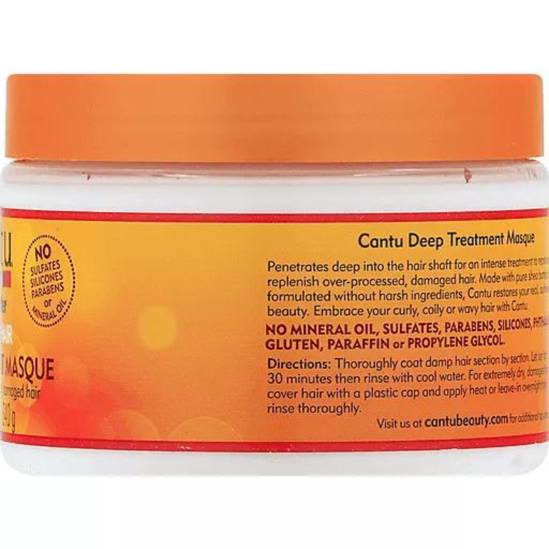 CANTU MASQUE DE TRAITEMENT EN PROFONDEUR CHEVEUX NATURELS 340g POT