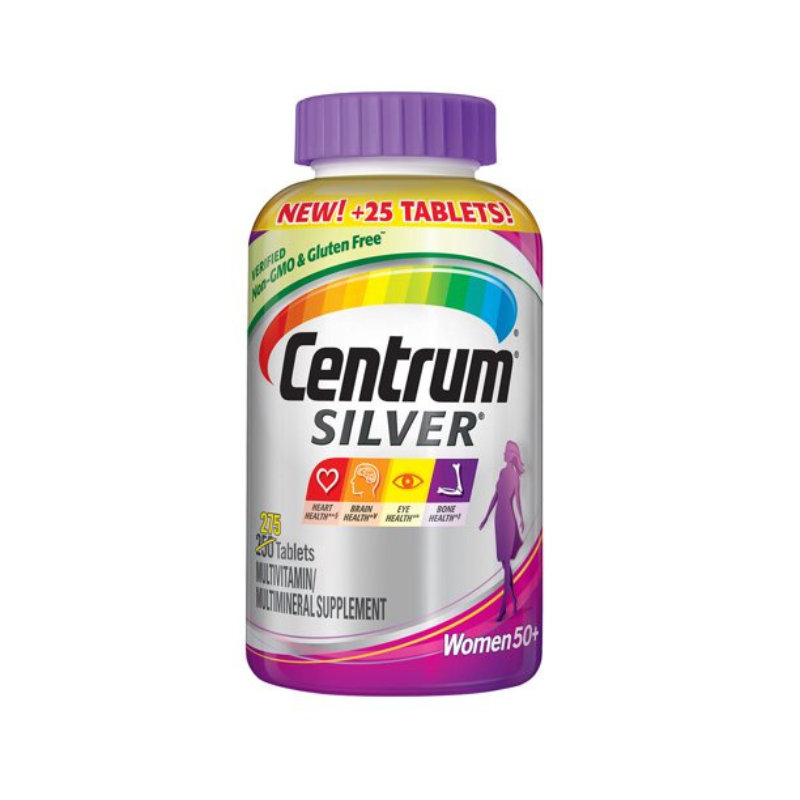 CENTRUM SILVER WOMEN MULTIVITAMIN TABLET, AGE 50 AND OLDER  275 CT