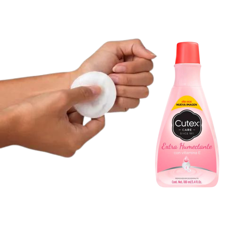 CUTEX DISSOLVANT POUR VERNIS À ONGLES EXTRA NOURRISSANT 100ML