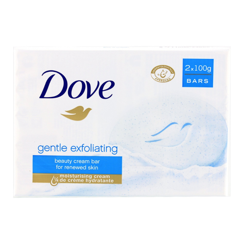 DOVE CREAM BAR EXFOLIANTE 100G