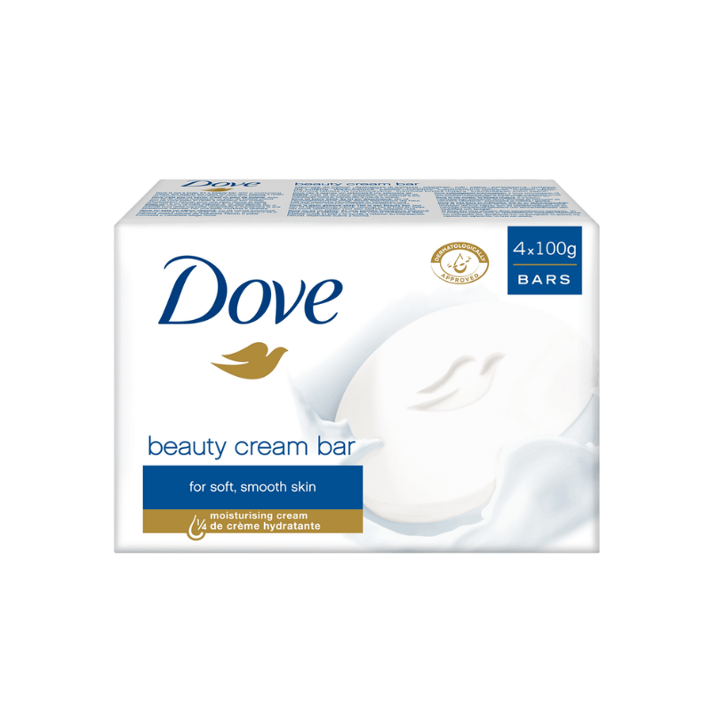 DOVE CREAM BAR WHITE 100G