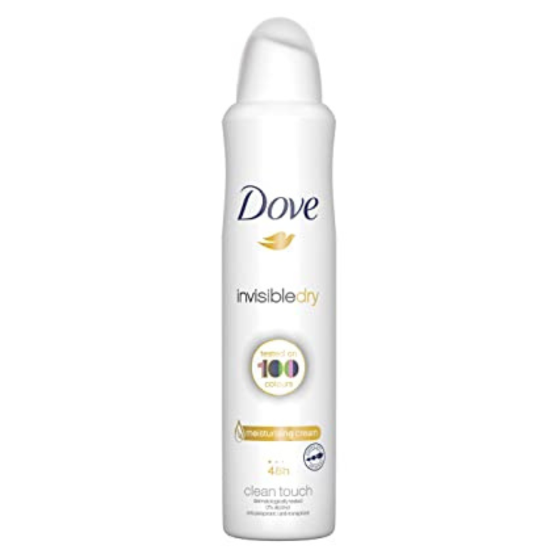 Dove Déodorant Invisible Dry Anti-Traces Blanches 250ml