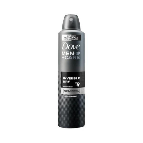 DOVE DEODORANT INVISIBLE DRY FOR MEN 250ML