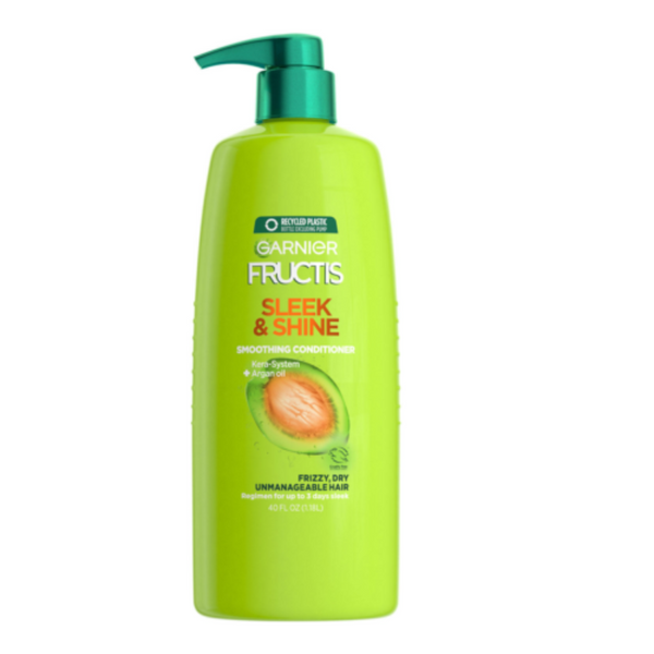 GARNIER FRUCTIS SLEEK & SHINE CONDITIONER, PUMP 40 FL OZ