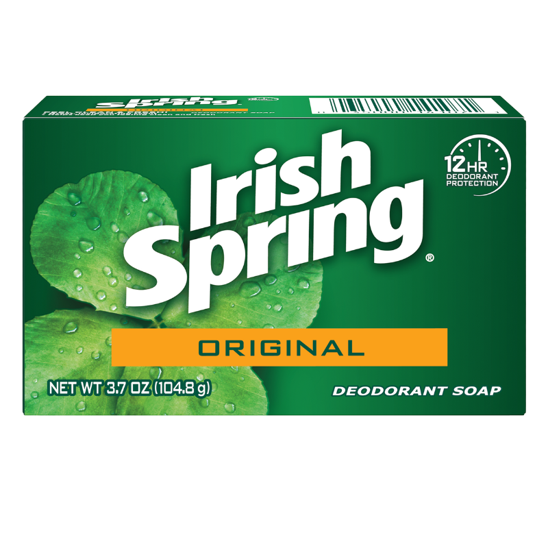 IRISH SPRING BARRE DE SAVON ORIGINALE 104.8g