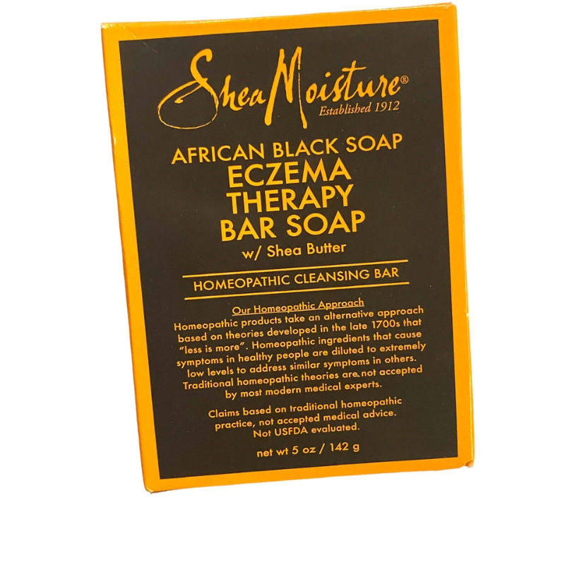 SHEA MOISTURE BARRE DE SAVON AFRICAIN NOIR (THÉRAPIE ECZEMA)  142g