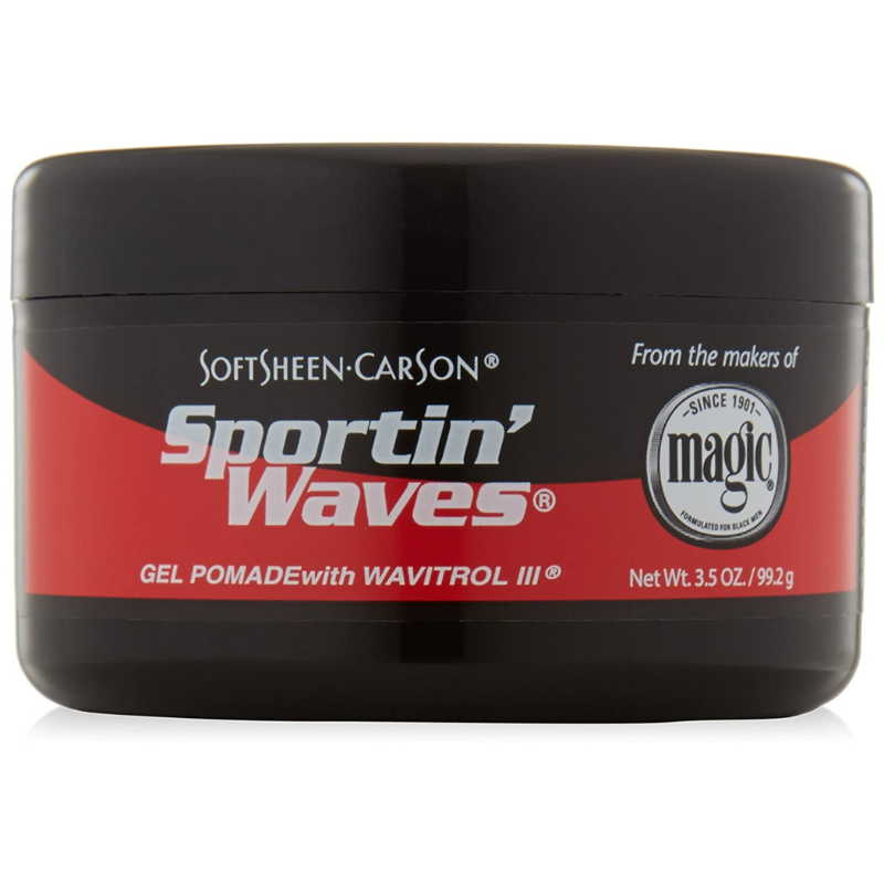 SOFT SHEEN SPORTIN WAVES POT DE GEL POMADE/WAVITROL  99.2g