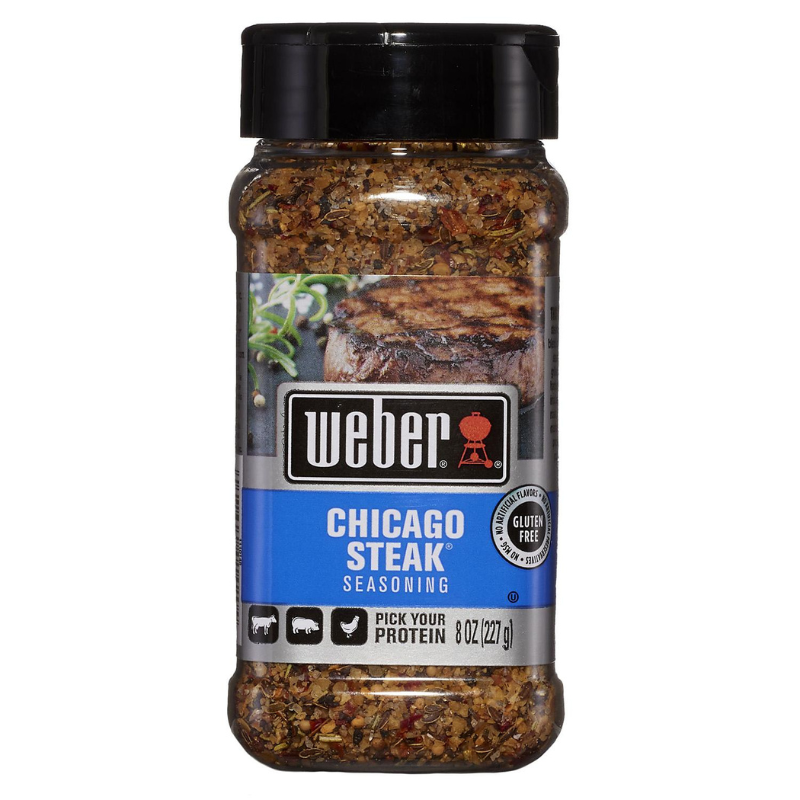 WEBER ASSAISONNEMENT POUR BIFTECK DE CHICAGO 227g