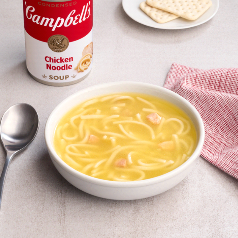 CAMPBELL'S SOUPE CONDENSÉE AU POULET ET NOUILLES 10.75OZ