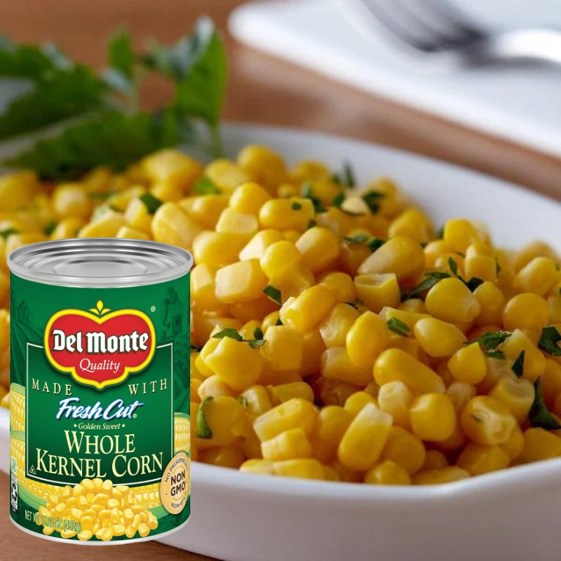 DEL MONTE MAÏS À GRAINS ENTIERS SUCRÉ DORÉ  432g