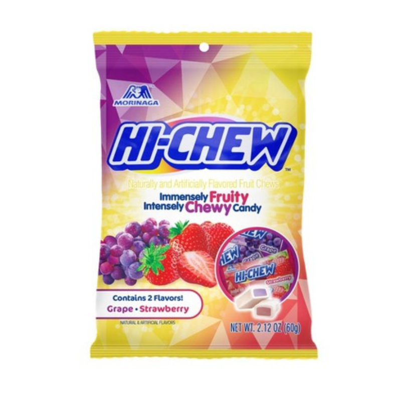 HI-CHEW RAISIN ET FRAISE BAG 2.12OZ