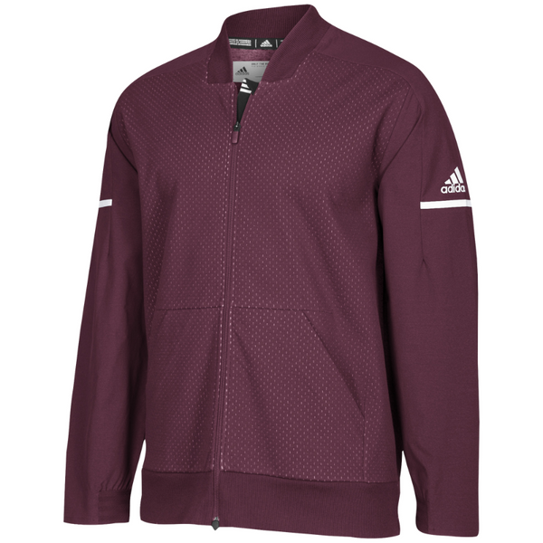 Bomber ADIDAS M(Marron/Blanc)