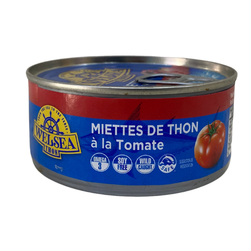 WELSEA MIETTE DE THON A LA TOMATE 160 GR