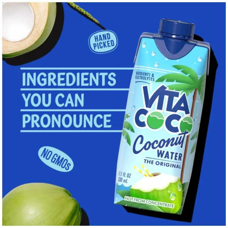 VITA COCO L'EAU DE COCO 330 mL