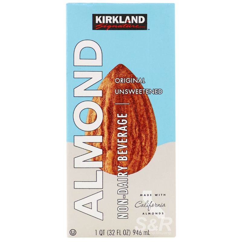 KIRKLAND SIGNATURE  Lait d'amande non sucré - 946 mL