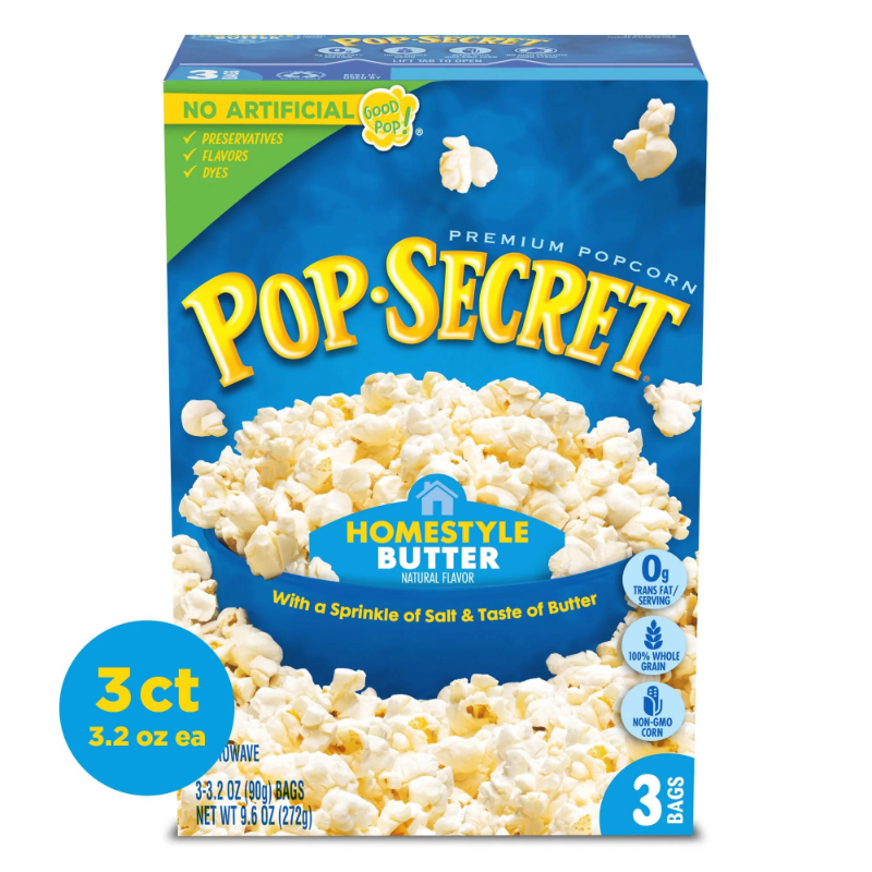 POP-SECRET HOMESTYLE BUTTER 5,25 OZ