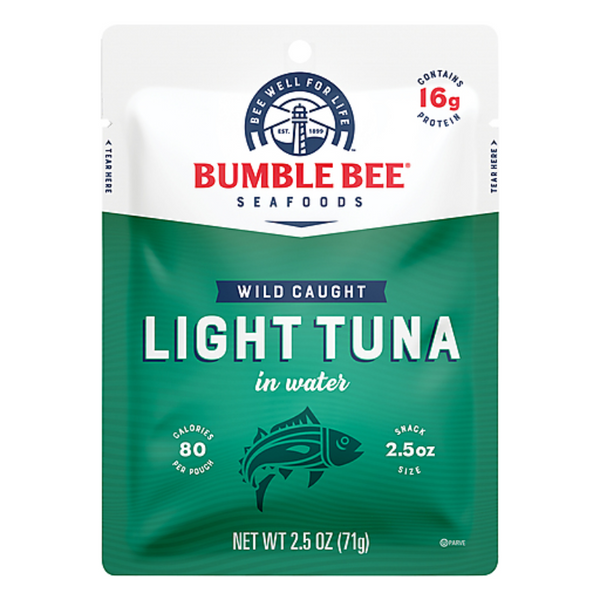 BUMBLE BEE WILD CAUGHT TUNA LIGHT TUNA IN WATER 71G