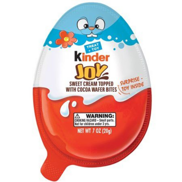 KINDER JOY  ŒUF SURPRISE AU CHOCOLAT 0.7OZ