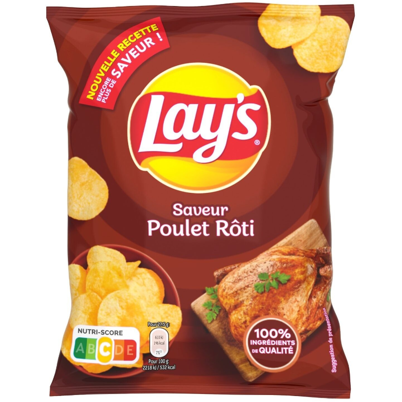 LAYS CHIPS POULET 27.5G