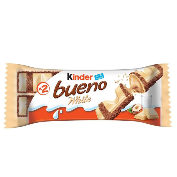 KINDER BUENO CHOCOLAT BLANC 43G