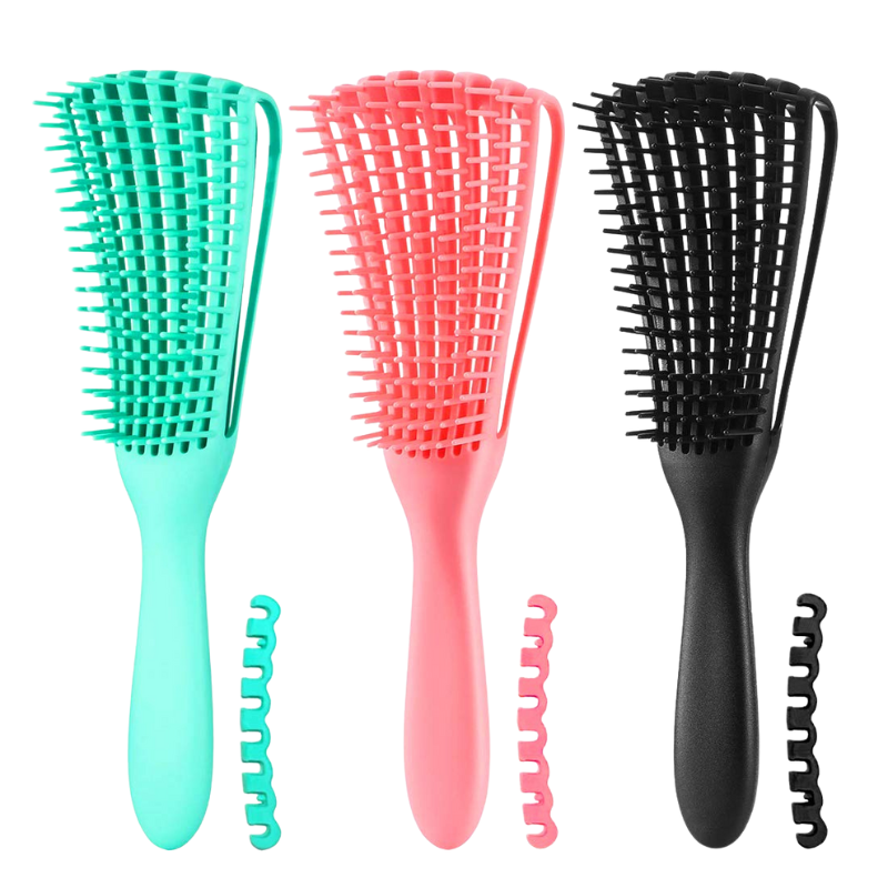 BROSSE DÉMÊLANTE POUR TOUS TYPES DE CHEVEUX
