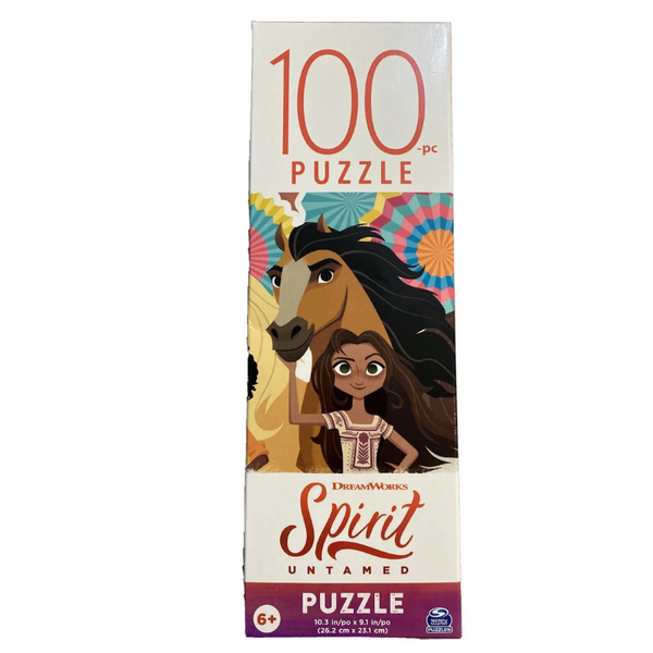 100 PCS PUZZLE DREAMWORKS SPIRIT  UNTAMED