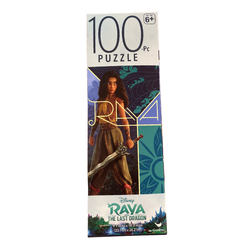 100 PCS PUZZLE DISNEY RAYA AND THE LAST DRAGON