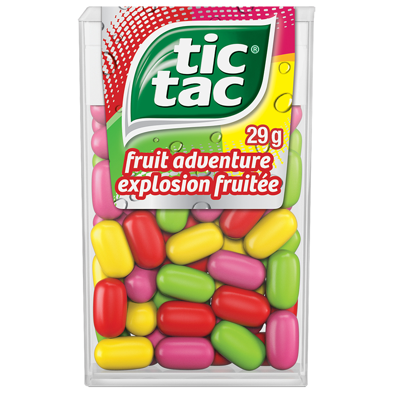 TIC TAC - FRUITS ADVENTURE (29G)