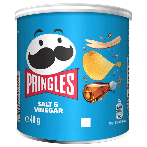 PRINGLES - SALT & VINEGAR - 40G