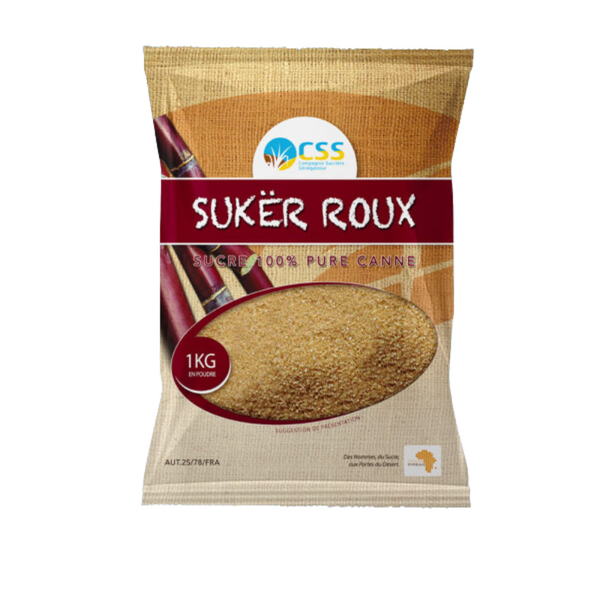 CSS - SUCRE EN POUDRE ROUX 1KG