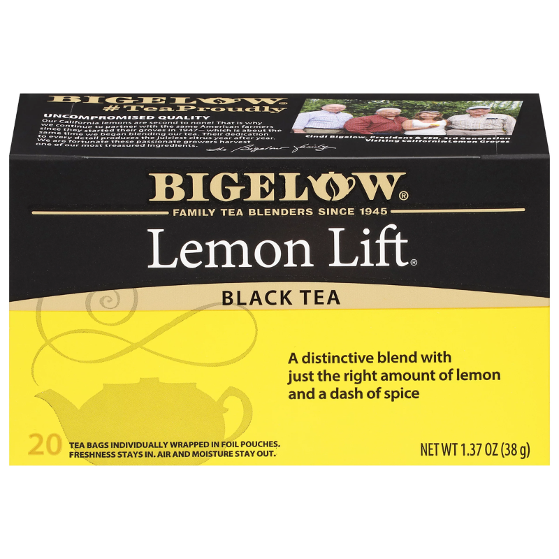 BIGELOW - LEMON LIFT TEA - 20 CT