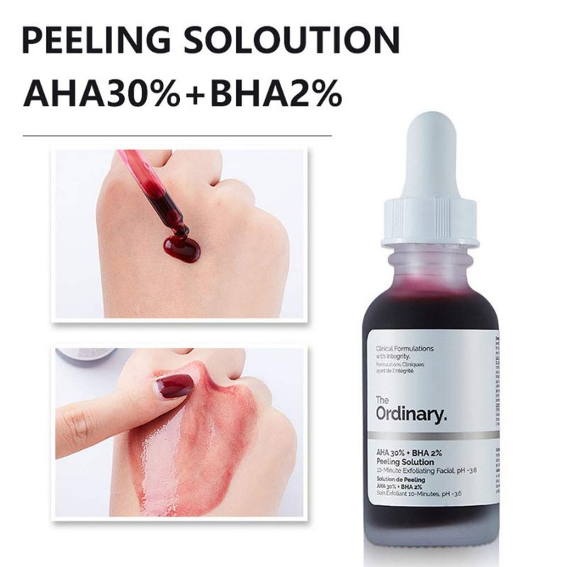 THE ORDINARY Solution de Peeling AHA 30% + BHA 2% 30ml